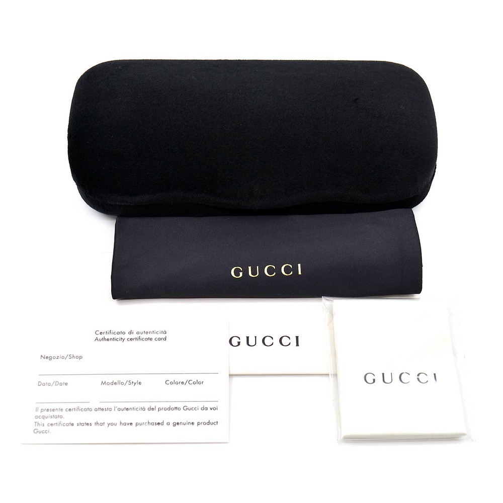 NEW GUCCI GG0938O 006 BROWN TRANSPARENT AUTHENTIC EYEGLASSES FRAME - Picture 14 of 14